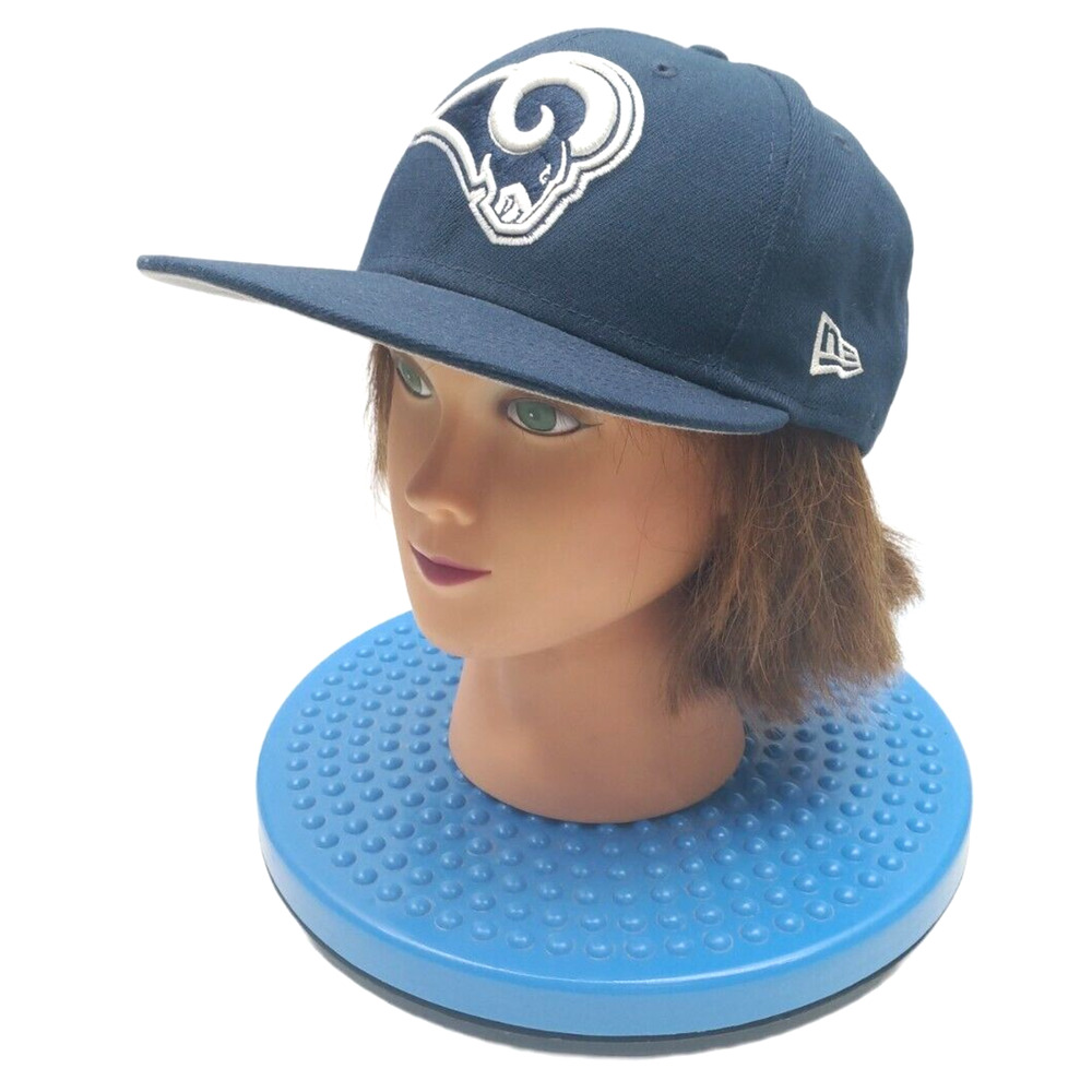 Los Angeles Rams NFL Cap - New Era 59 FIFTY - Fitted Hat 7 1/4 (100% Polyester)‎